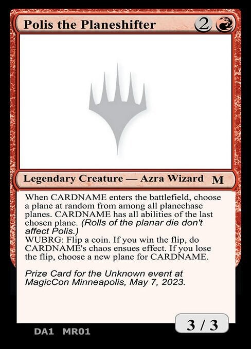 Polis the Planeshifter Card Front