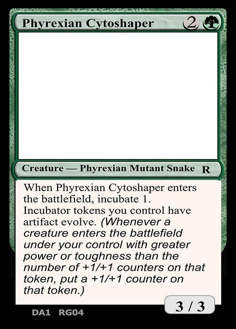 Phyrexian Cytoshaper Card Front