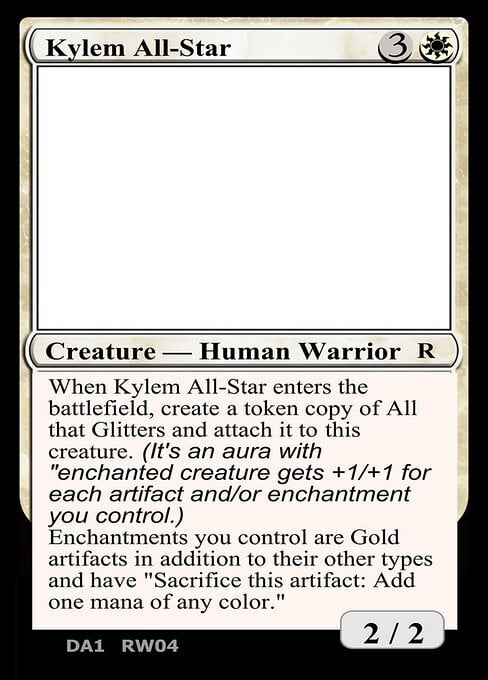 Kylem All-Star Card Front