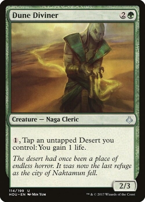 Divinatrice delle Dune Card Front