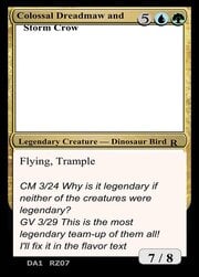 Colossal Dreadmaw and Storm Crow · MagicCon Minneapolis 2023  RZ07a