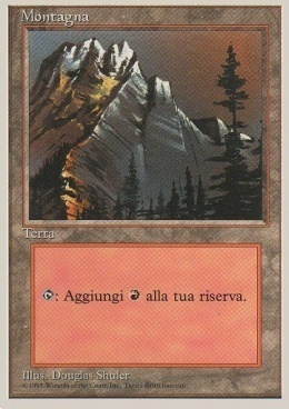 Mountain Card Front