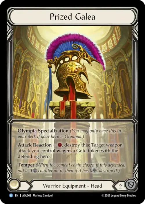 Galea Pregiata Card Front