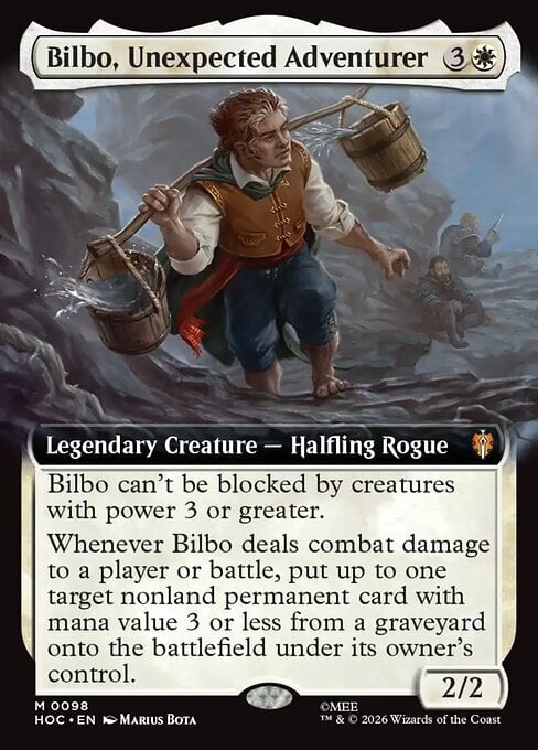 Bilbo, Unexpected Adventurer Frente
