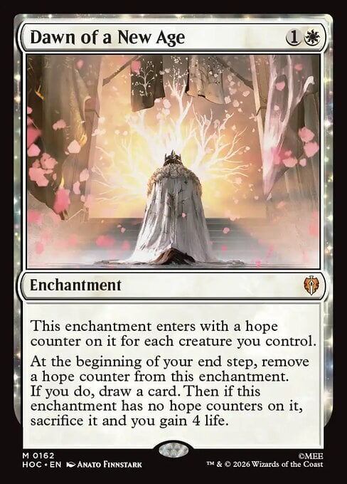 Dawn of a New Age Card Front