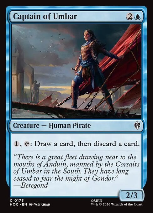 Capitana di Umbar Card Front