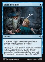 Stern Scolding 183