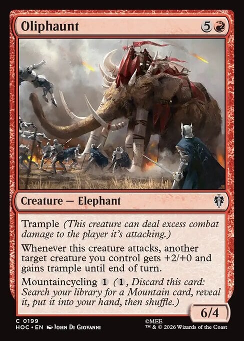 Olifante Card Front