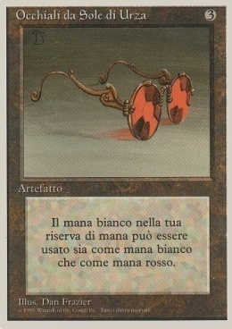 Sunglasses of Urza Card Front