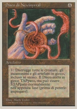 Nevinyrral's Disk Card Front