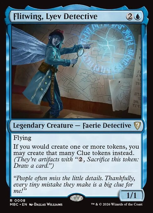 Flitwing, Lyev Detective Card Front
