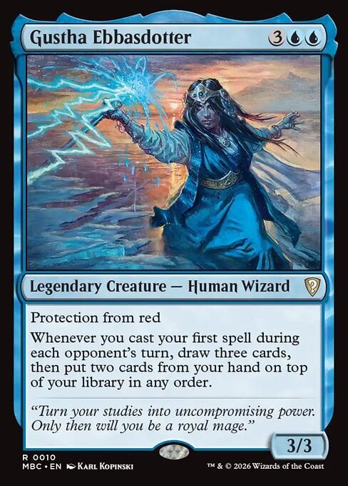 Gustha Ebbasdotter Card Front