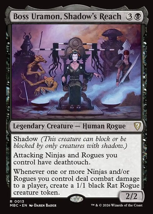 Boss Uramon, Shadow's Reach Frente