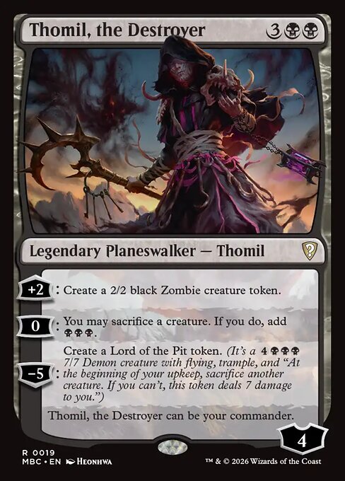 Thomil, the Destroyer Frente