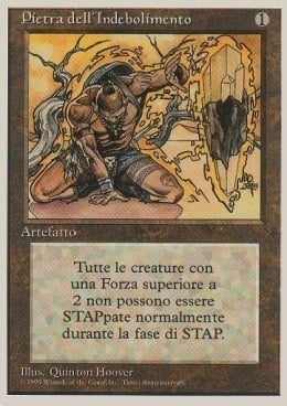 Pietra dell'Indebolimento Card Front