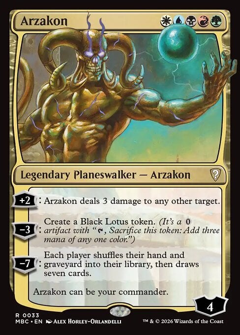 Arzakon Card Front