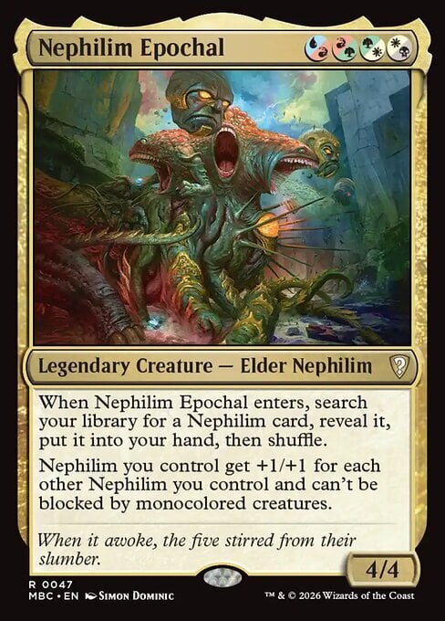 Nephilim Epochal Card Front