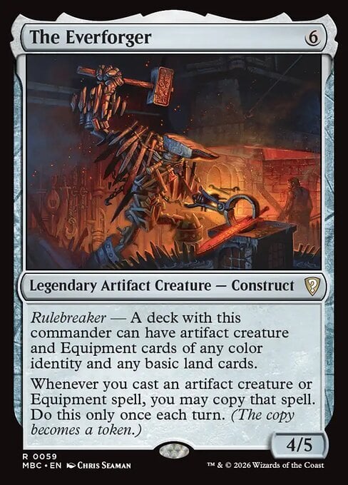 The Everforger Card Front