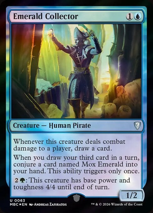 Emerald Collector Frente