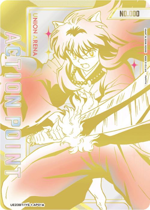 "Inuyasha" Action Point Card Front