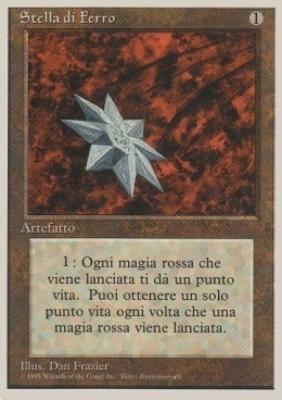 Iron Star Card Front