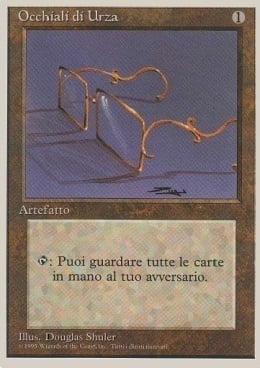 Glasses of Urza Card Front