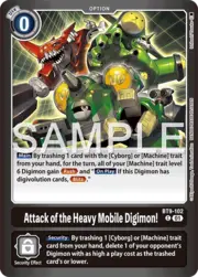 Attack of the Heavy Mobile Digimon! · LM-08 | Limited Card Pack Final Crest BT9-102