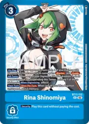 Rina Shinomiya · LM-08 | Limited Card Pack Final Crest BT11-112