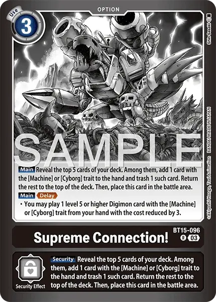 Supreme Connection! Frente