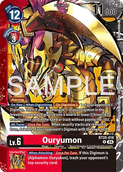 Ouryumon Card Front