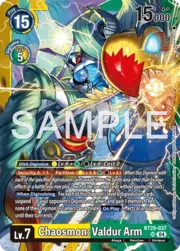 Chaosmon: Valdur Arm · LM-08 | Limited Card Pack Final Crest BT20-037