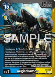 Aegisdramon · LM-08 | Limited Card Pack Final Crest EX8-029