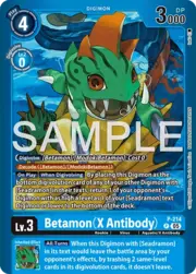 Betamon (X Antibody) · LM-08 | Limited Card Pack Final Crest P-214
