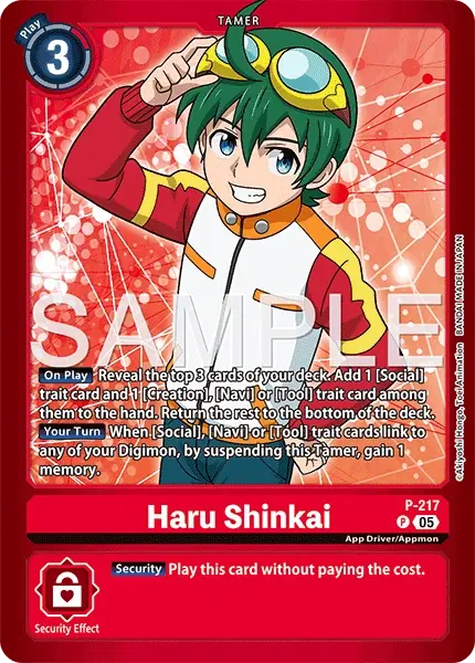 Haru Shinkai Card Front