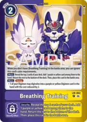 Breathing Training · LM-08 | Limited Card Pack Final Crest LM-062