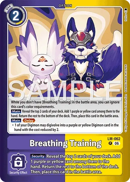 Breathing Training Frente