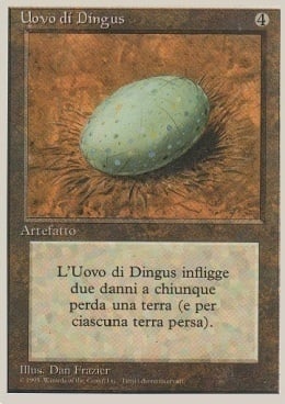 Dingus Egg Card Front