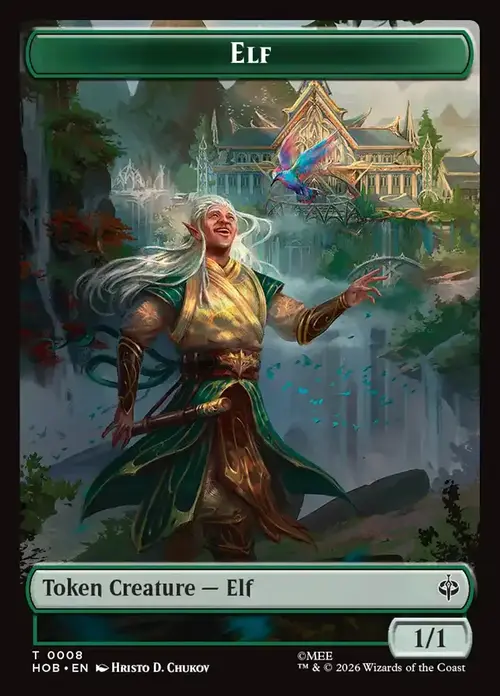 Elf // Treasure Card Front