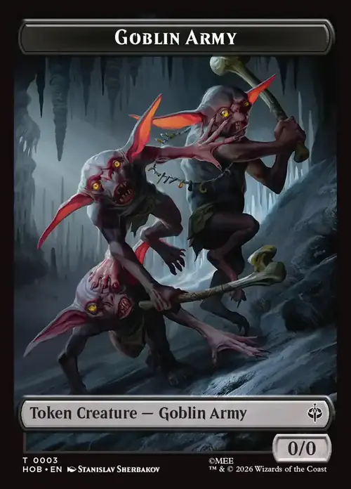 Goblin Army // Treasure Card Front