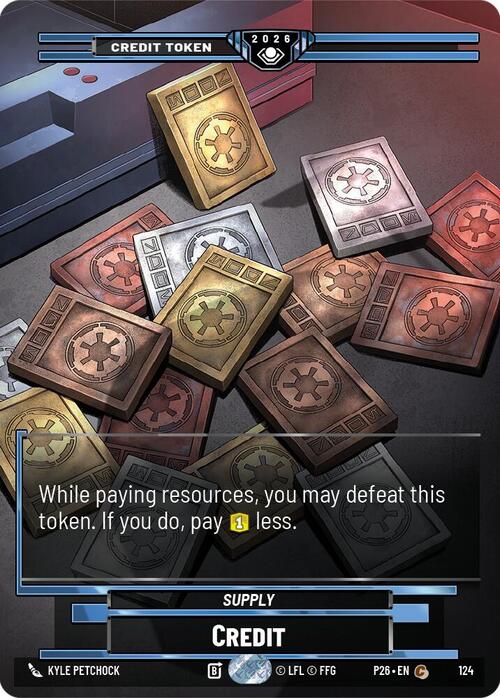 Credit // Spy Token Card Front