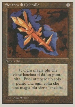 Crystal Rod Card Front