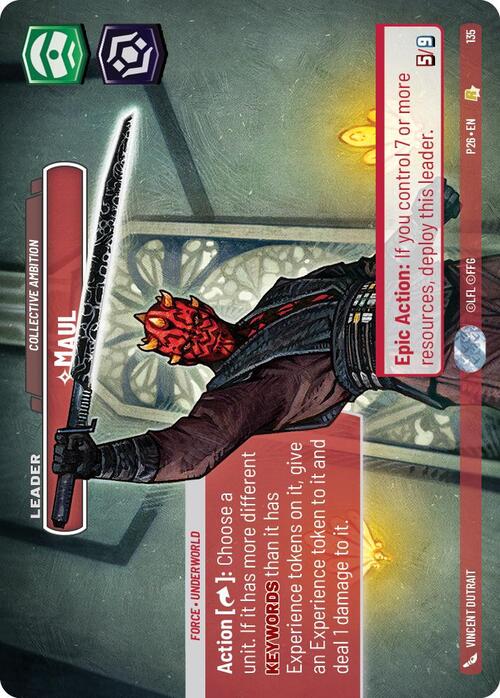 Maul - Collective Ambition Card Front