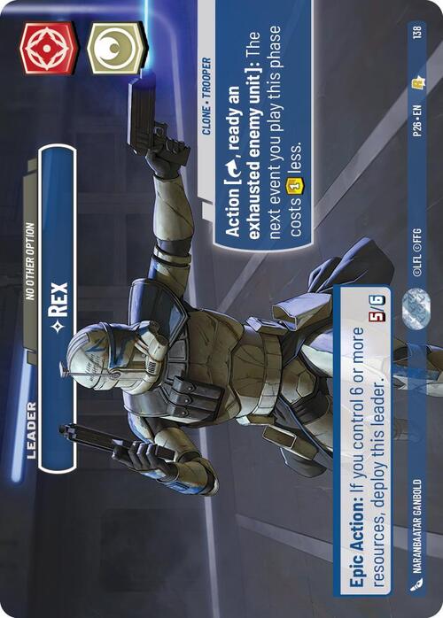 Rex - No Other Option Card Front