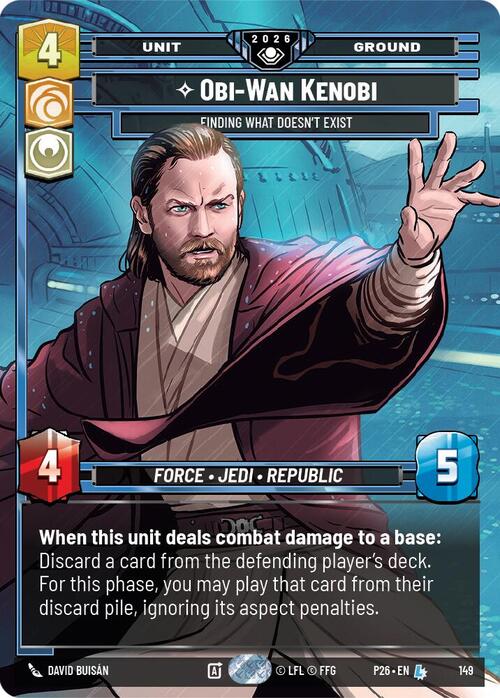 Obi-Wan Kenobi - Finding What Doesn't Exist Frente