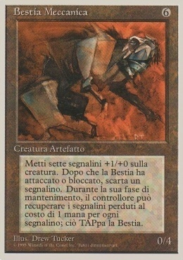 Bestia Meccanica Card Front