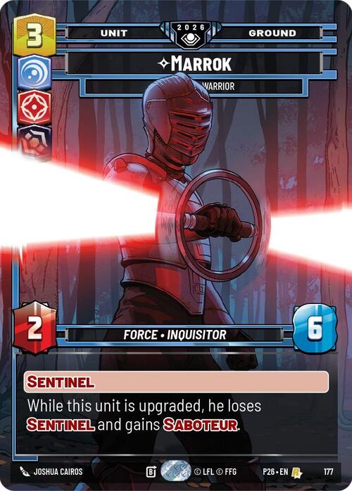 Marrok, Guerriero Misterioso Card Front