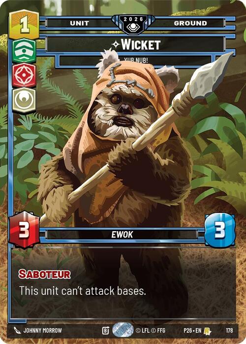 Wicket - Yub Nub! Card Front