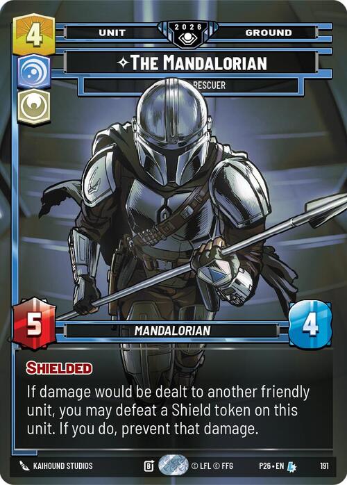 The Mandalorian - Devoted Rescuer Card Front