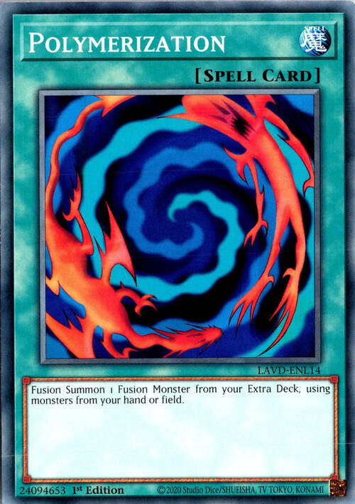 Polymerization Card Front