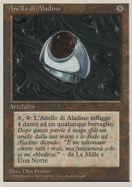 Aladdin's Ring Card Front